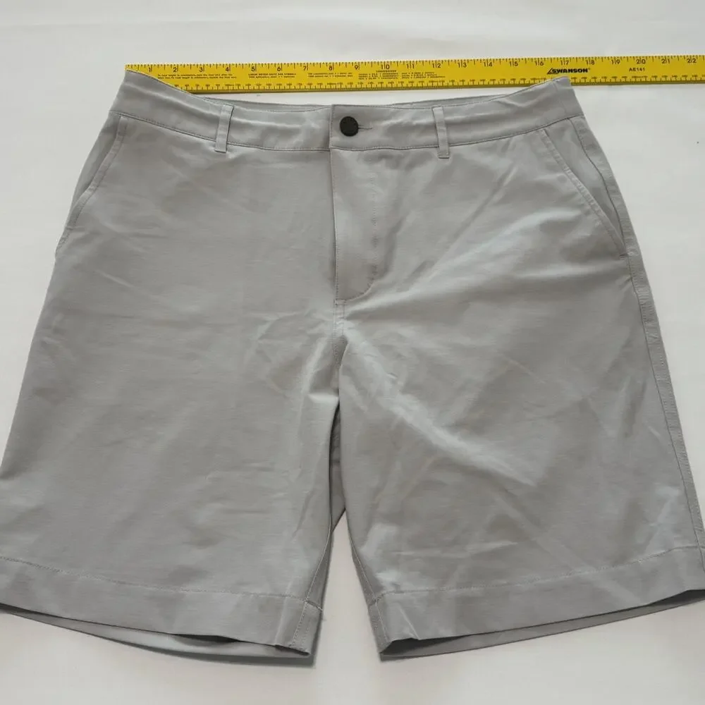Faherty Men's All Day Cotton Blend 9” Inseam Casual Stone Color 33 Hiking